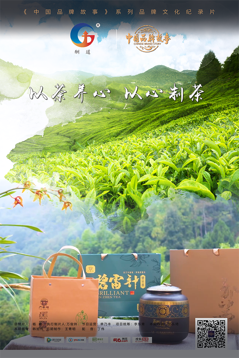 中国品牌故事 — 盈江酬道茶叶：以茶养心 以心制茶