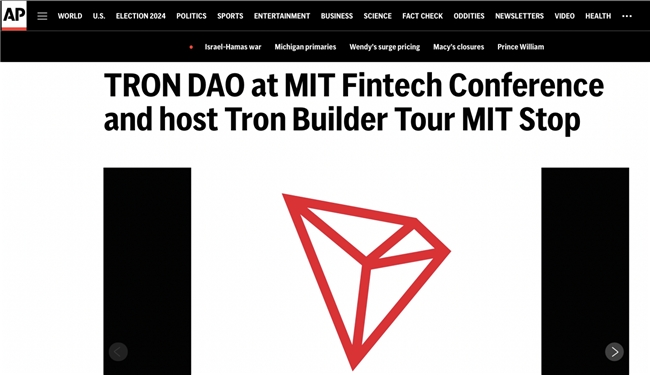 金融时报：波场亮相麻省理工金融科技大会并举办TRON Builder Tour活动