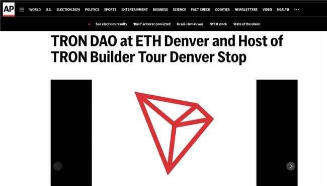 引领区块链创新力量外媒聚焦波场TRON出席ETH Denver 大会
