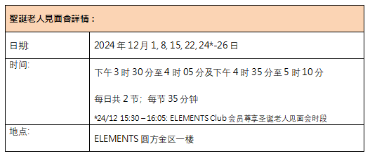 2024香港圣诞游--ELEMENTS圆方重磅呈献 「ELEMENTS! DELIGHT–GO–ROUND」游乐园 诚邀你与挚爱前来 在浪漫摩天轮与旋转木马中留下欢乐回忆